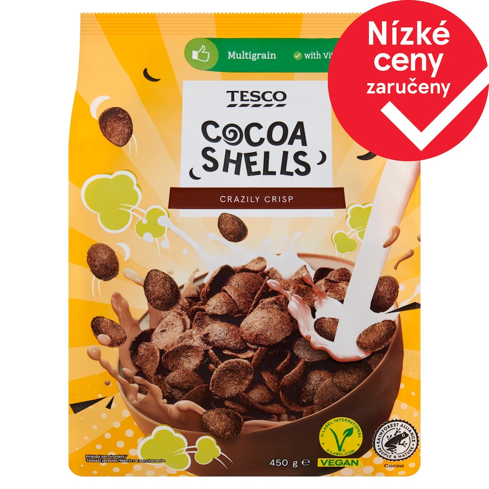 Tesco Cocoa Shells 450g