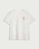 image 4 of Guinness Pure Cotton Harp Print T-Shirt in Ecru