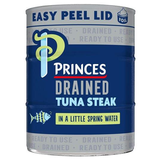 Princes Drained Tuna Steak In Spring Water 3X110g