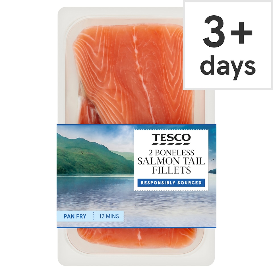 Tesco Salmon Tails 260G