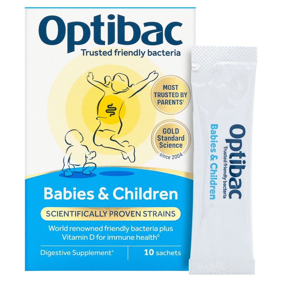 image 1 of Optibac Probiotics Babies & Children - 10 Sachets