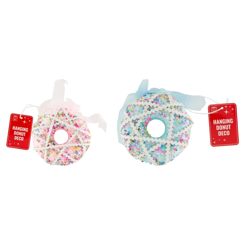 Festive Magic Hanging Donut Deco