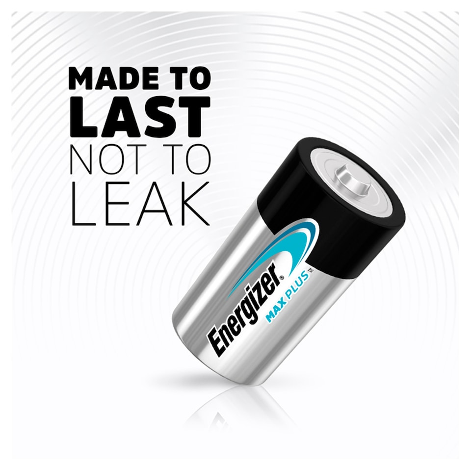 image 1 of Energizer Max Plus C 2 Pack