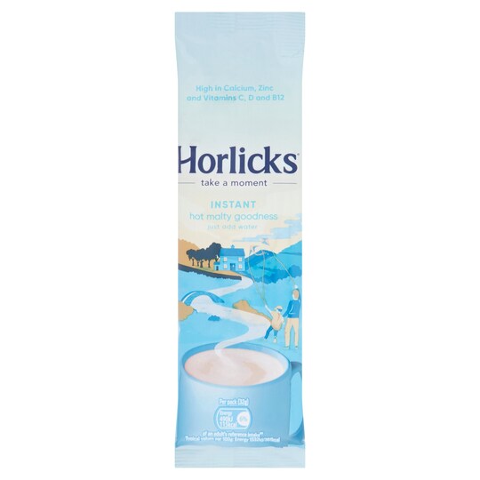 Horlicks Instant Malt Drink 32G Tesco Groceries