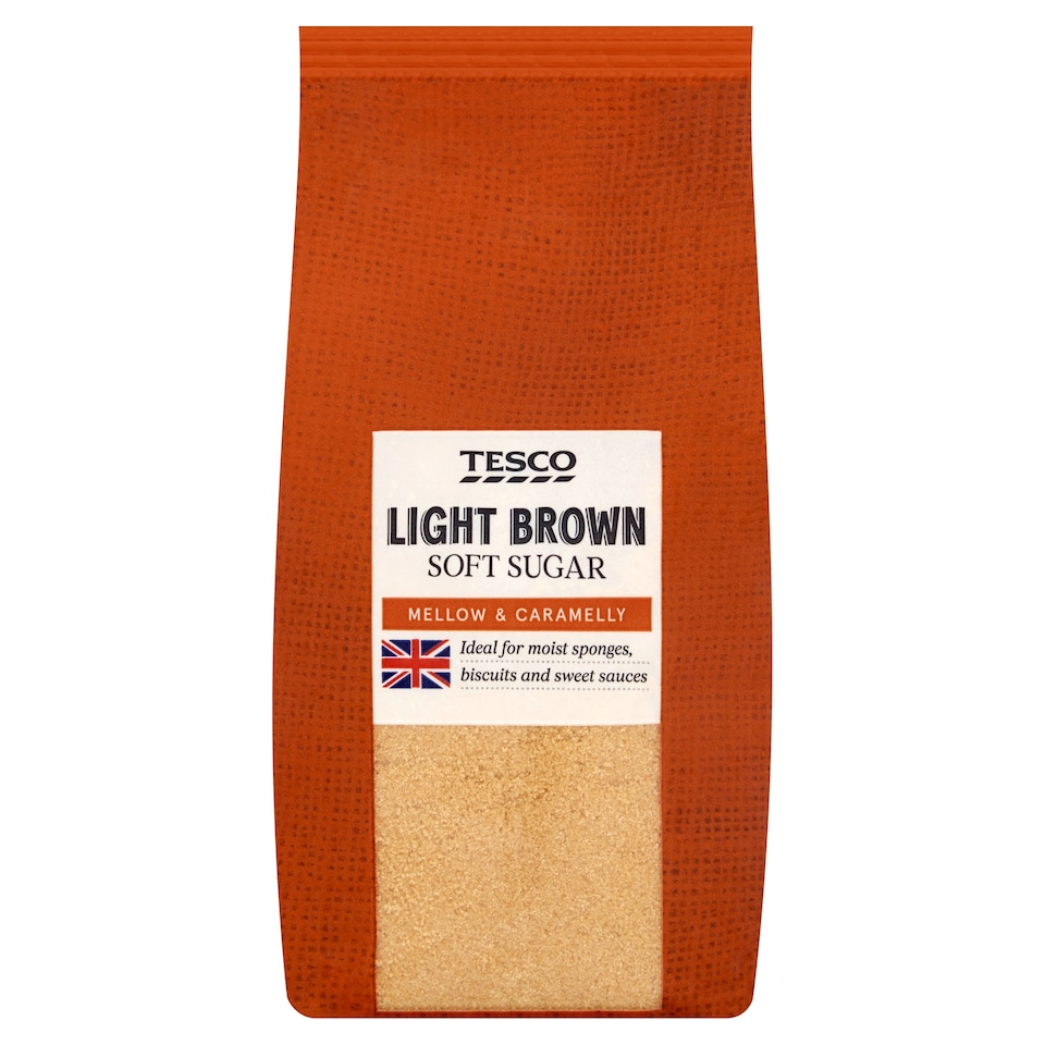 Tesco Light Brown Soft Sugar 500g