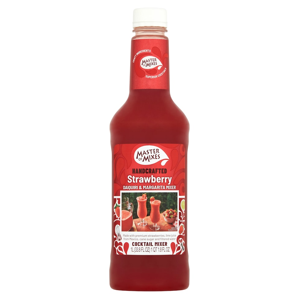 Master Of Mixes Strawberry Daiq And Marg Mixer 1L