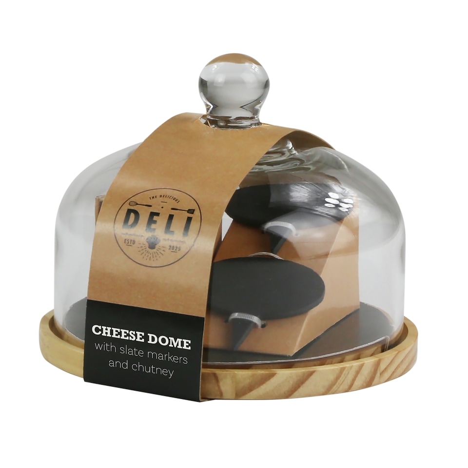 image 1 of The Delicious Deli Cheese Dome Christmas Gift