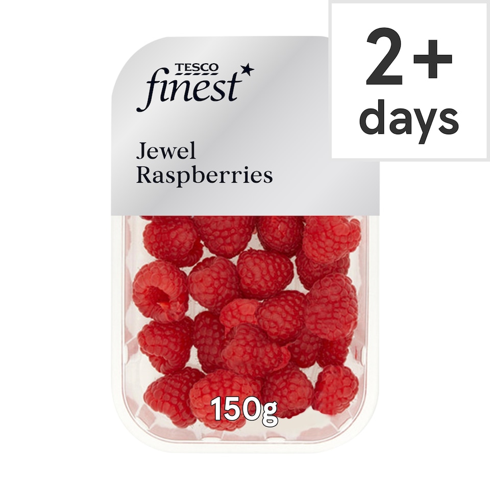 Tesco Finest Raspberries 150G