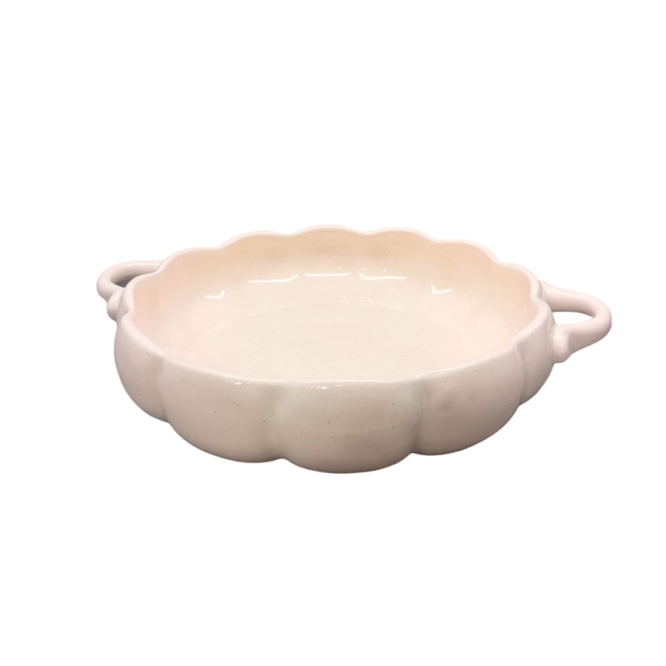 F&F Home Pumpkin Serving Bowl with Handles