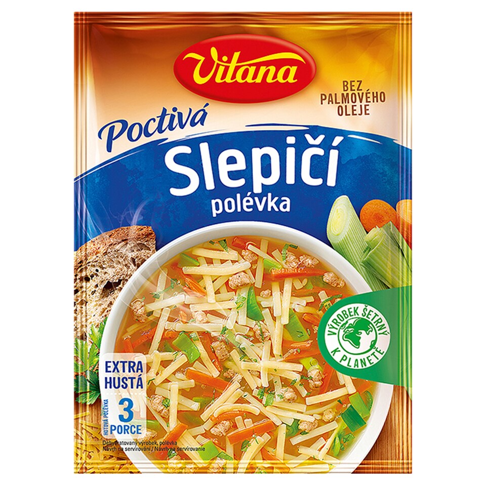 Vitana Poctivá polévka slepičí 89g