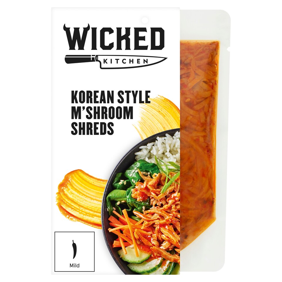Wicked Kitchen Korean M'shroom Shreds 150G