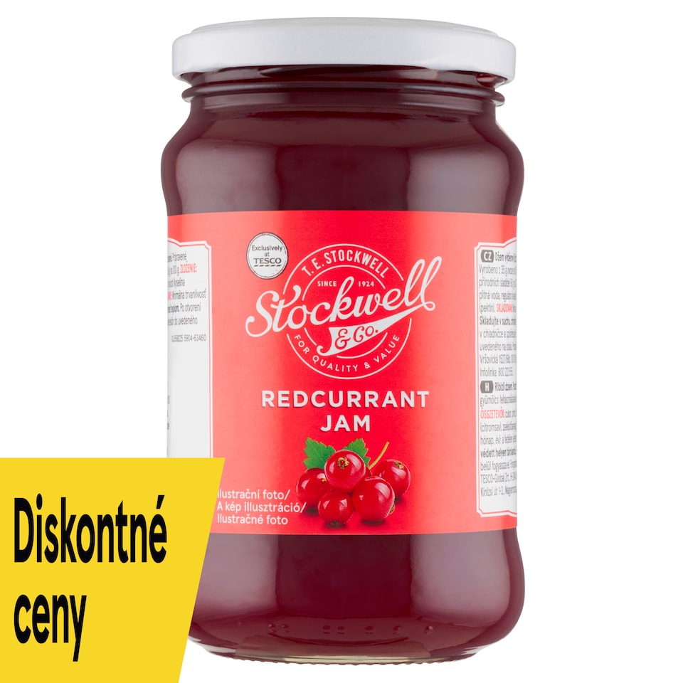 Stockwell & Co. Redcurrant Jam 450 g