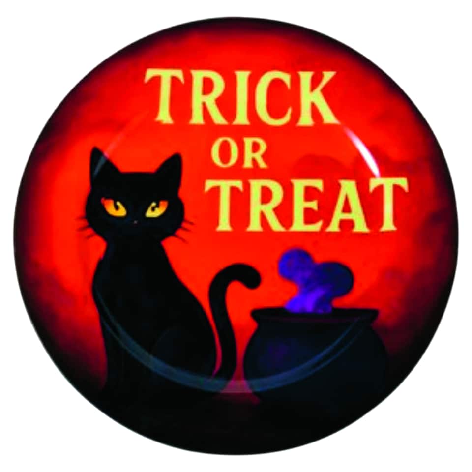 image 1 of Halloween Patterned Plate