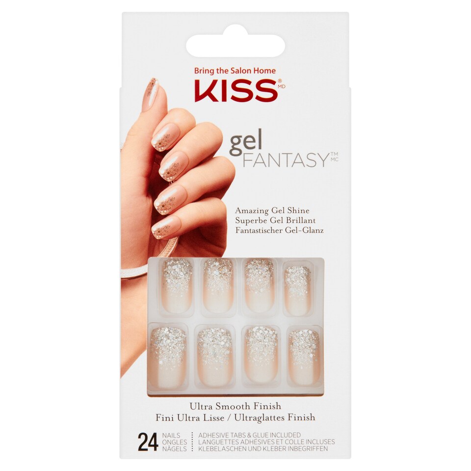 KISS Gel Fantasy Collection False Nails