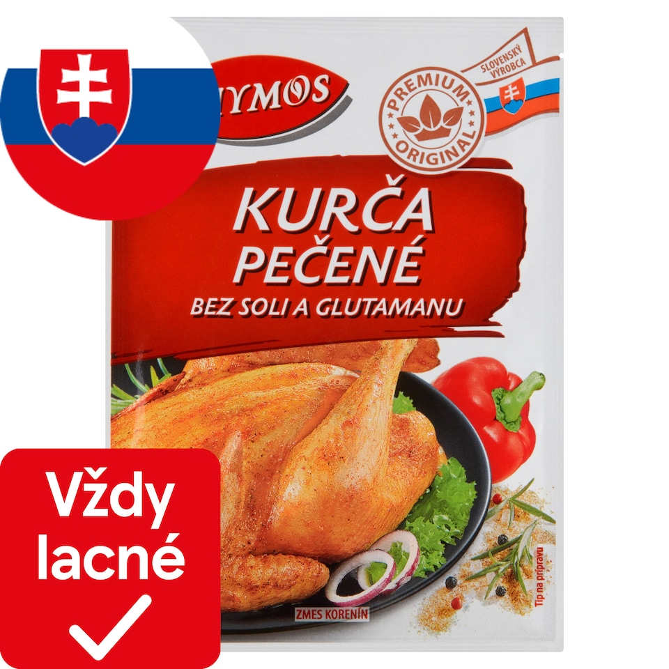 Thymos Kurča pečené bez soli a glutamanu 18 g