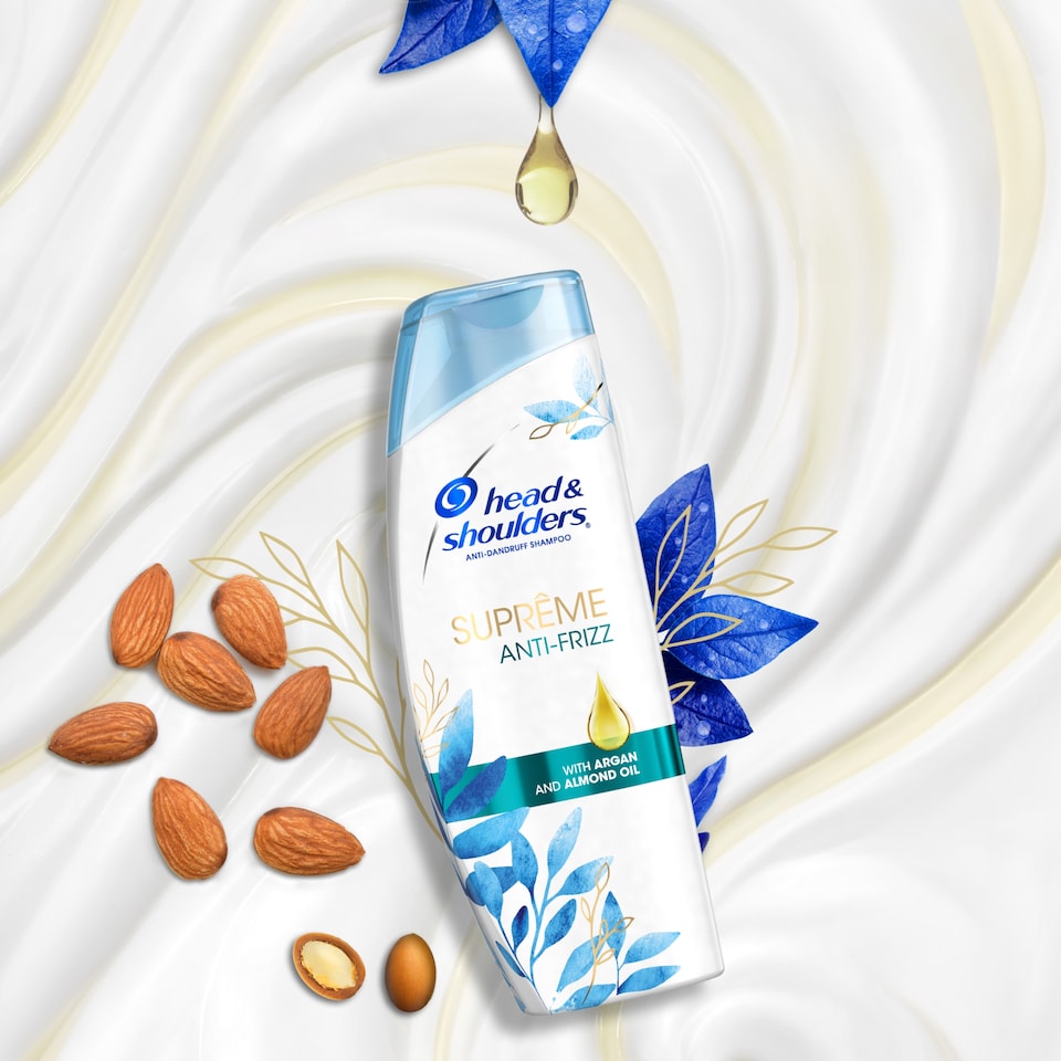 image 1 of Head And Shoulders Supreme Anti Frizz Shampoo 400Ml