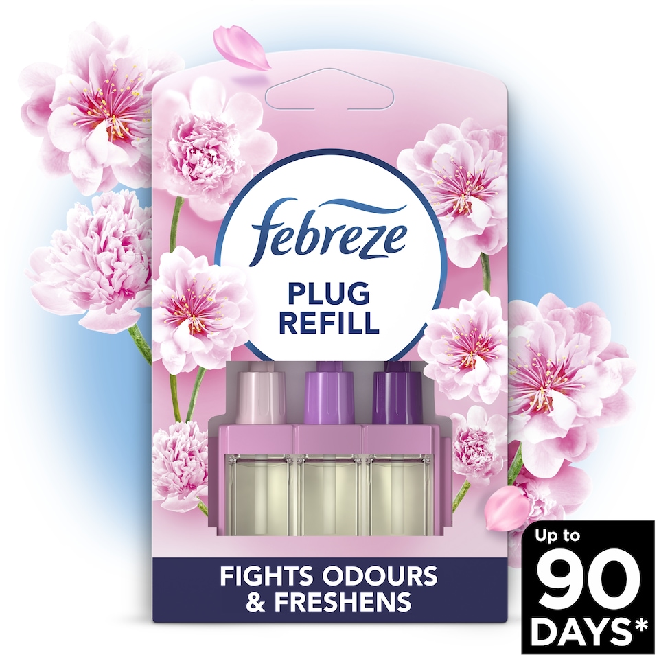 image 1 of Febreze 3Volution Plug-In Air Freshener Refill - Blossom & Breeze 20ml