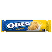 OREO Golden Cookie Sandwich Biscuits 154g