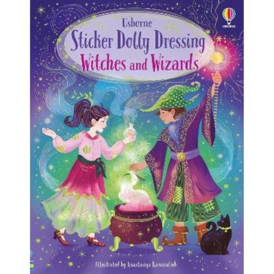 Sticker Dolly Dressing Witches and Wizards