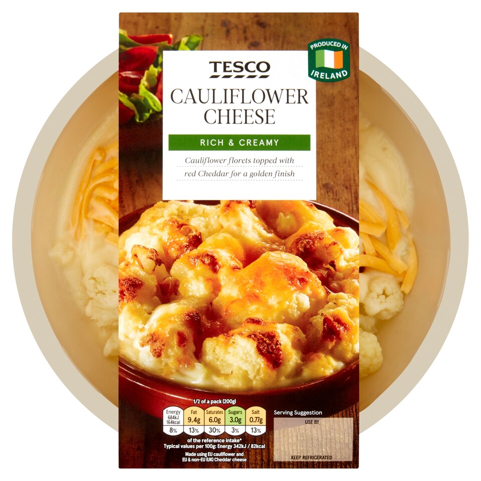 Tesco Cauliflower Cheese 400G