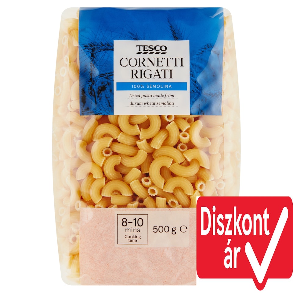 Tesco Cornetti Rigati 500 g