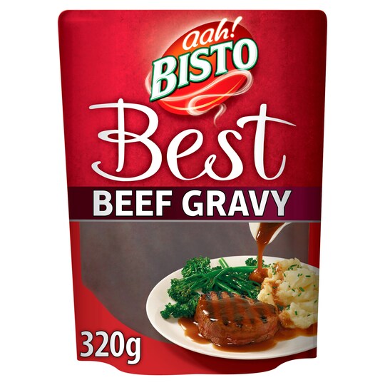 Bisto Best Rich Beef Ready To Use Gravy 320G Tesco Groceries
