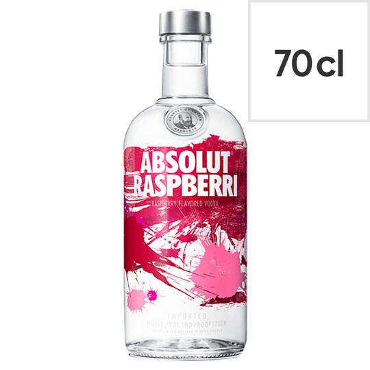 Absolut Raspberri Vodka 70Cl Tesco Groceries
