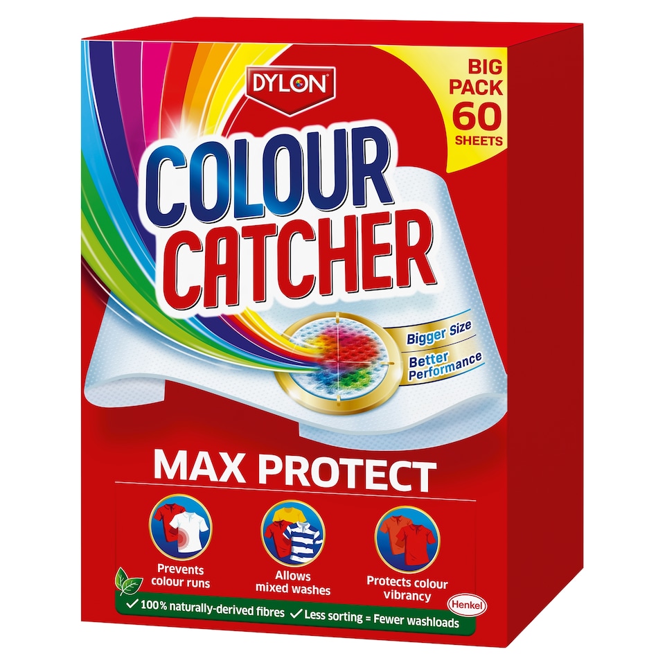 image 1 of Dylon Colour Catcher Laundry Sheets 60 Pack