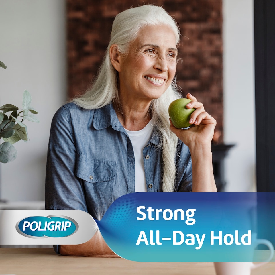 image 1 of Poligrip Flavour Free Denture Fixative Cream 40g