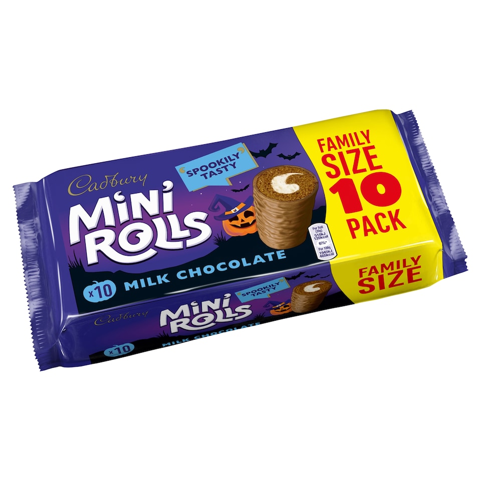 image 1 of Cadbury Mini Rolls - Milk Chocolate 10 Pack