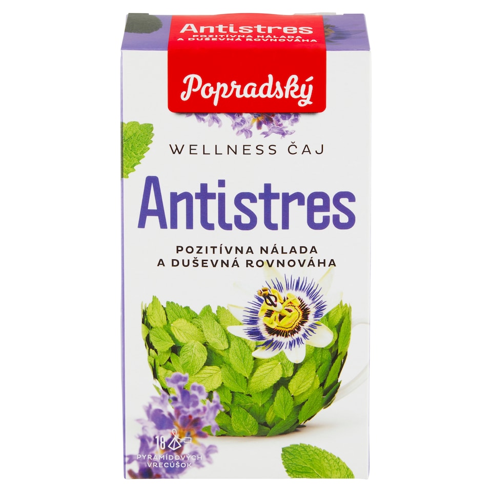 image 1 of Popradský Wellness Tea Antistress Positive Mood and Mental Balance 27 g