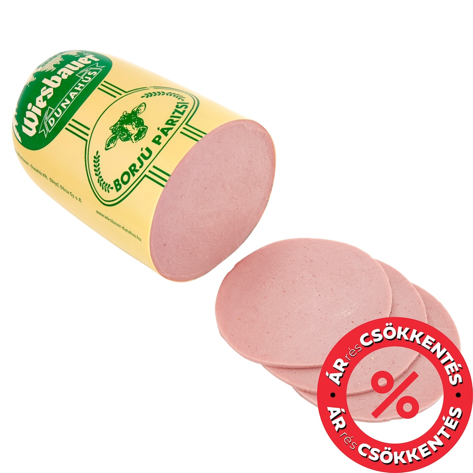 Wiesbauer gluténmentes, laktózmentes borjú párizsi