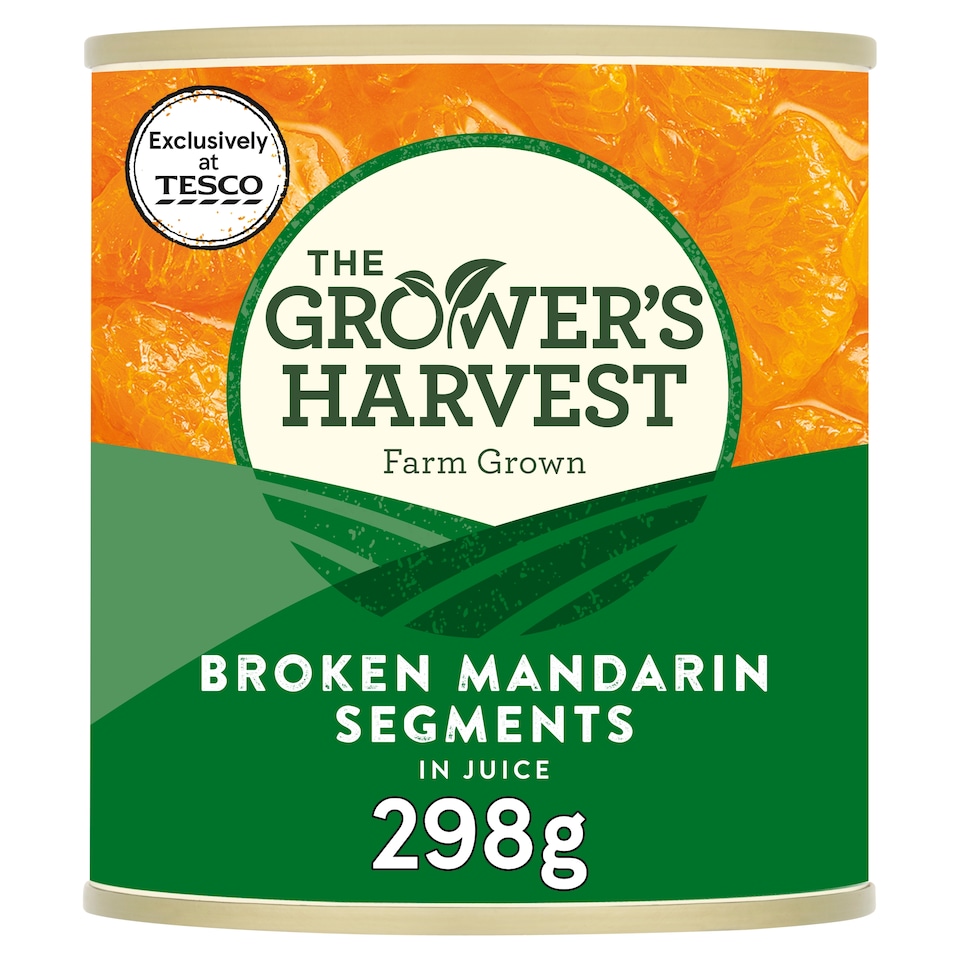 Growers Harvest Broken Mandarin Segments in Juice 298g