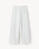 image 3 of F&F Girls Textured Wide Leg Trousers in White