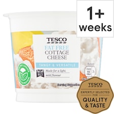 Tesco Fat Free Cottage Cheese 300G