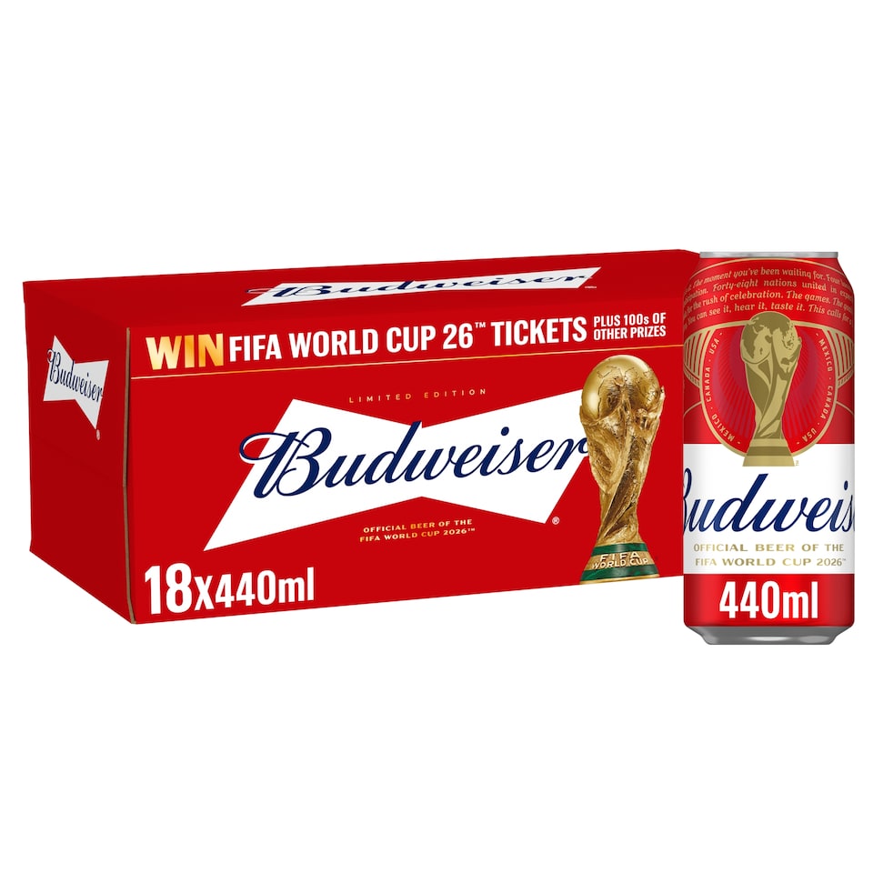 Budweiser Lager 18 X 440Ml