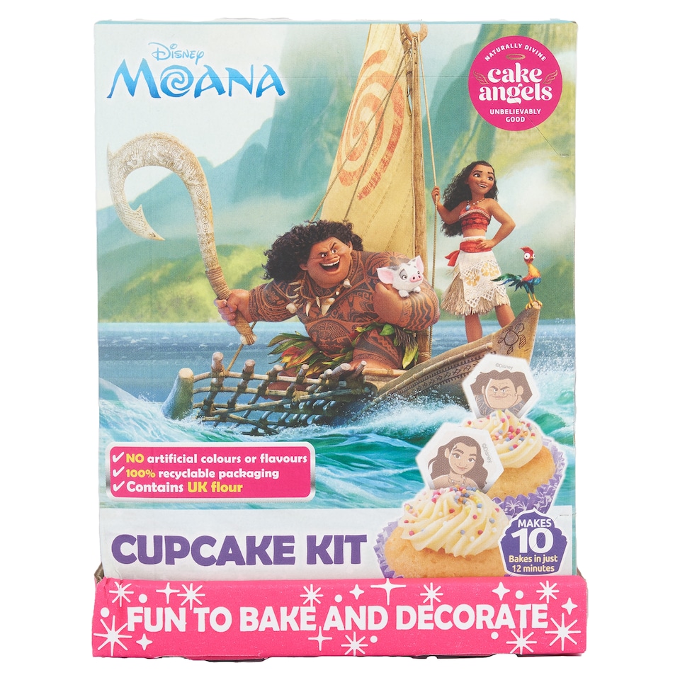 image 1 of Cake Angels Disney Moana Cup cake kit Plain 171g
