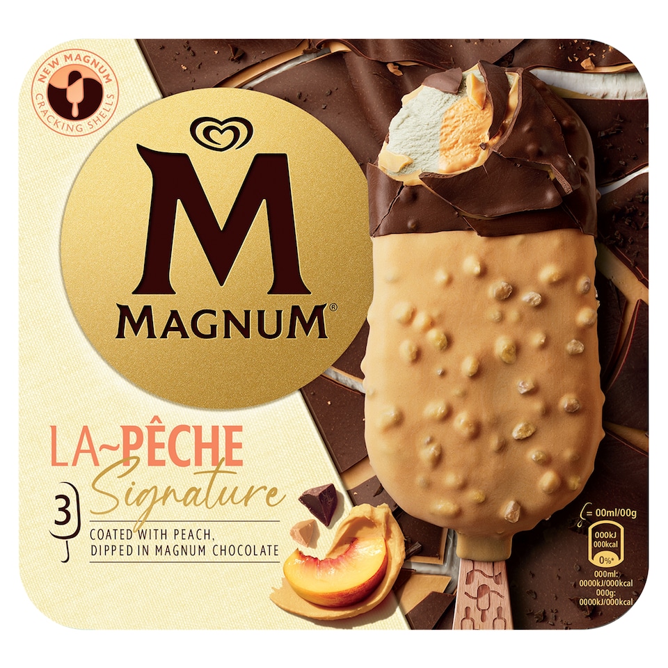 image 1 of Magnum La Peche Signature 3 x 90ml (270ml)