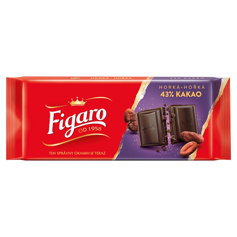 Figaro čokoláda hořká 80g