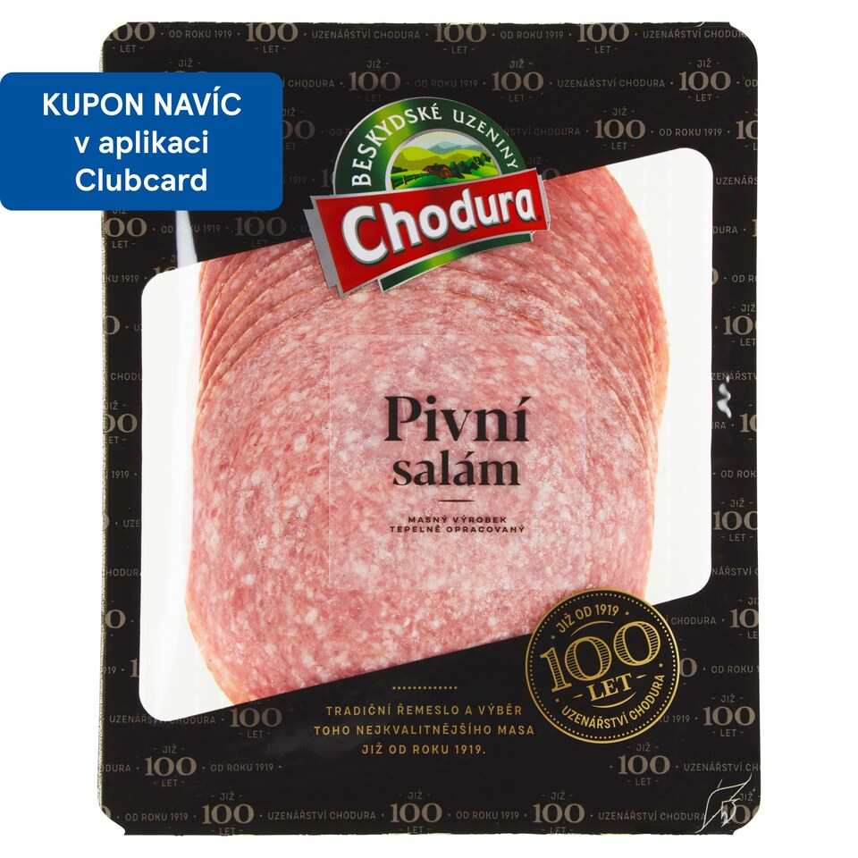 Obrázek 1 pro produkt Chodura Pivní salám 100g