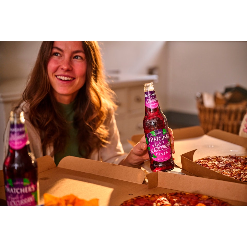 image 1 of Thatchers Apple & Blackcurrant Cider 500ml