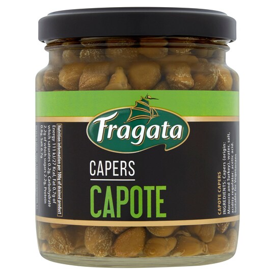 Fragata Capers 240G Tesco Groceries