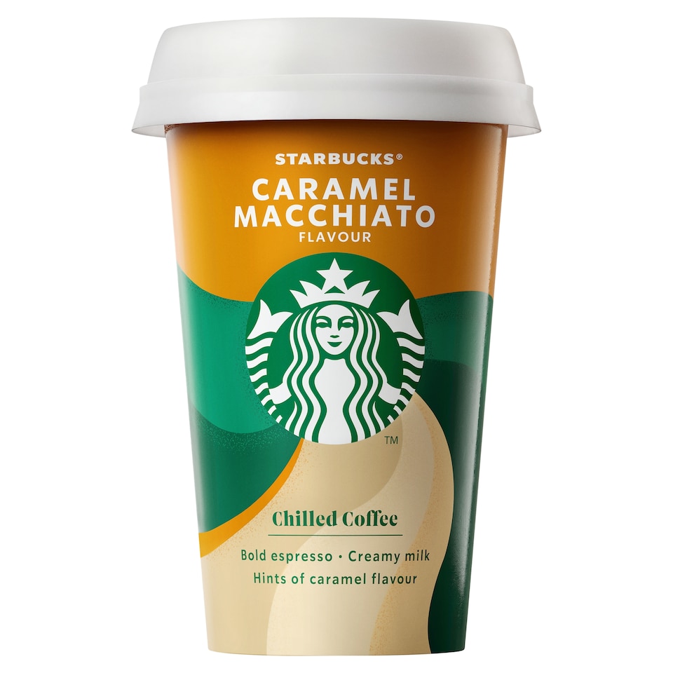 STARBUCKS CARAMEL MACCHIATO CHILLED COFFEE 220ML
