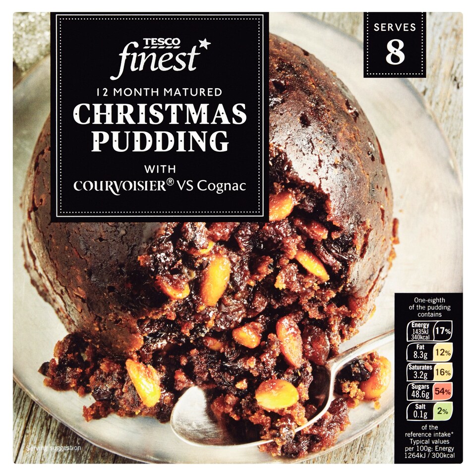 Tesco Finest Christmas Pudding 907G