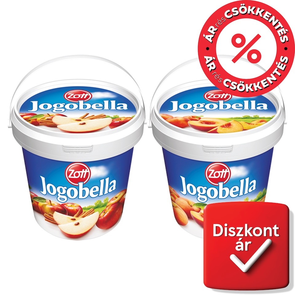 Zott Jogobella élőflórás joghurt 900 g