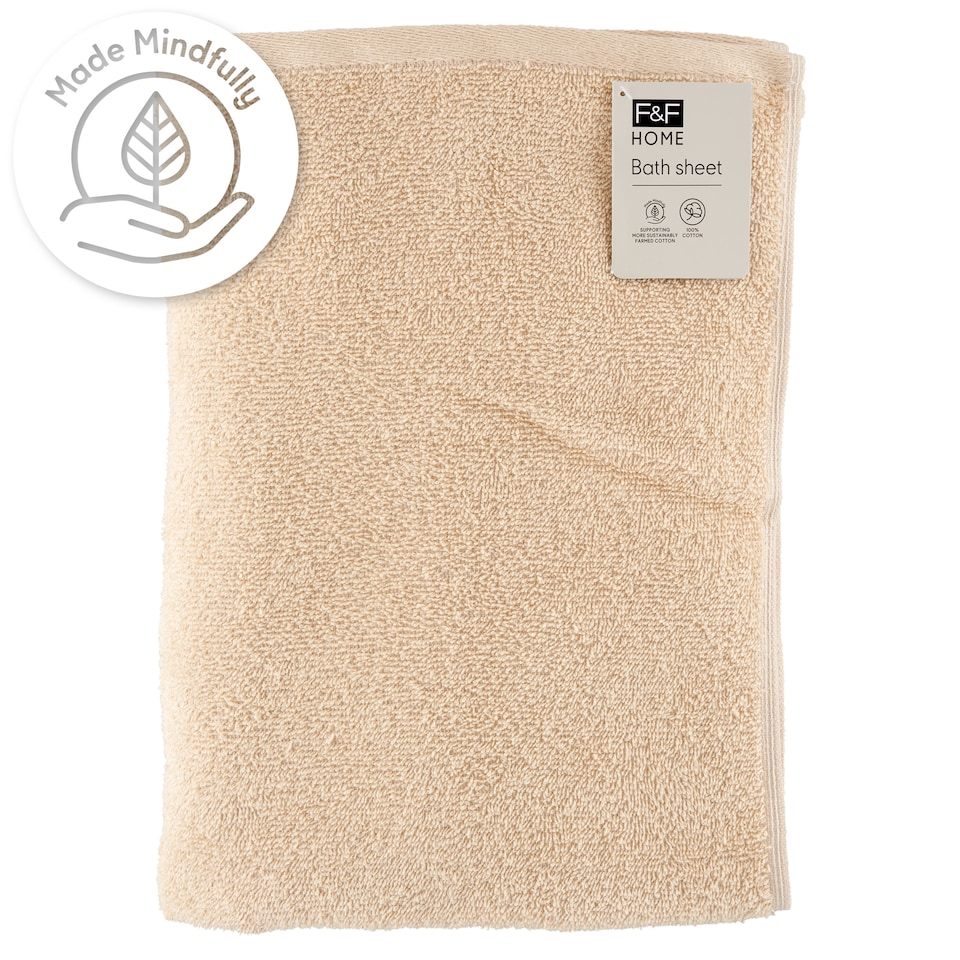 F&F Home Basics Taupe fürdőlepedő 100 cm x 140 cm