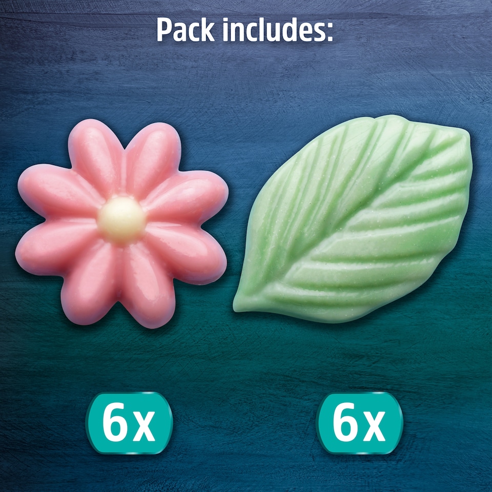 image 1 of Dr Oetker 11 White Chocolate Flowers & Leaves 11G