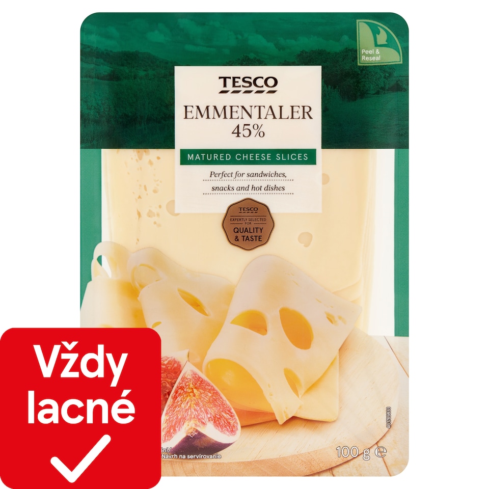 Tesco Ementaler 45% 100 g