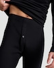 image 2 of F&F WARMPLUS™ Medium Warmth Ribbed Thermal Long Johns in Black