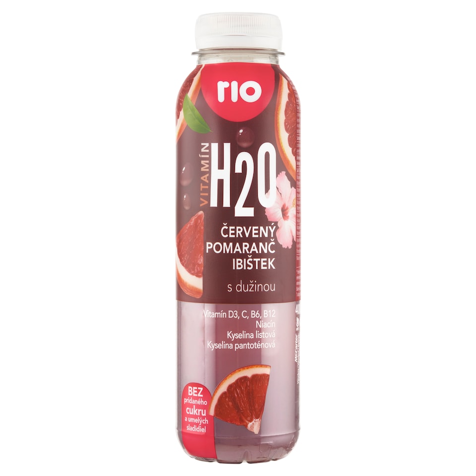 image 1 of Rio Vitamin H2O Red Orange Hibiscus with Pulp 400 ml